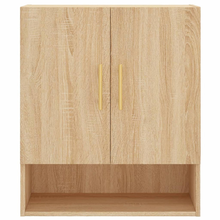 vægskab 60x31x70 cm konstrueret træ sonoma-eg