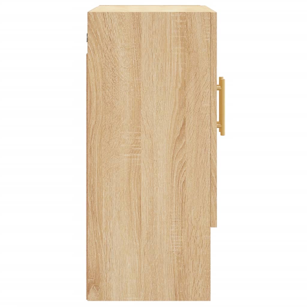 vægskab 60x31x70 cm konstrueret træ sonoma-eg
