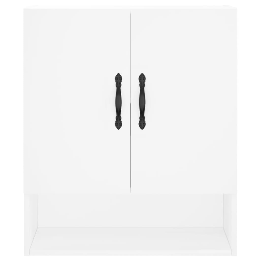 vægskab 60x31x70 cm konstrueret træ hvid