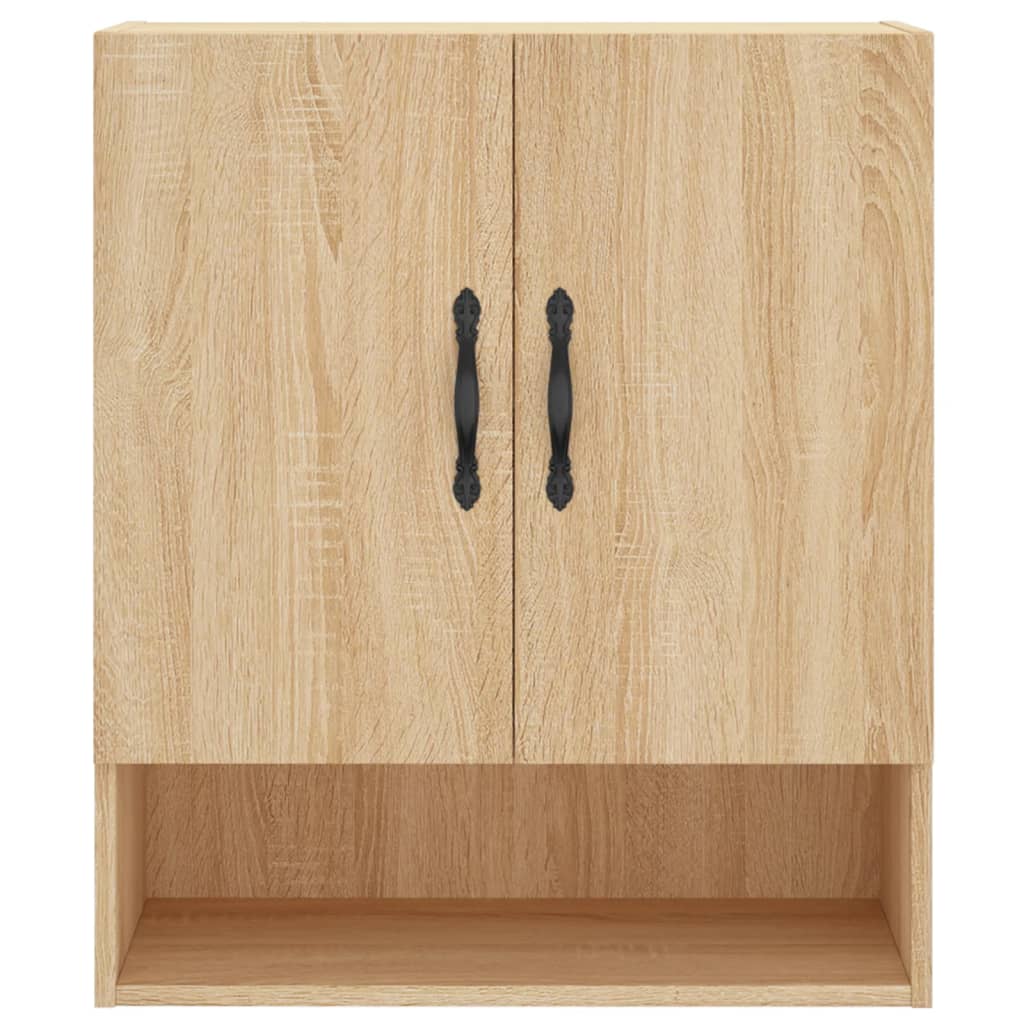 vægskab 60x31x70 cm konstrueret træ sonoma-eg