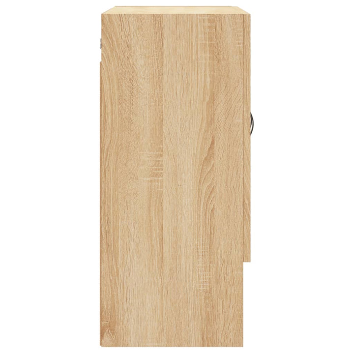 vægskab 60x31x70 cm konstrueret træ sonoma-eg