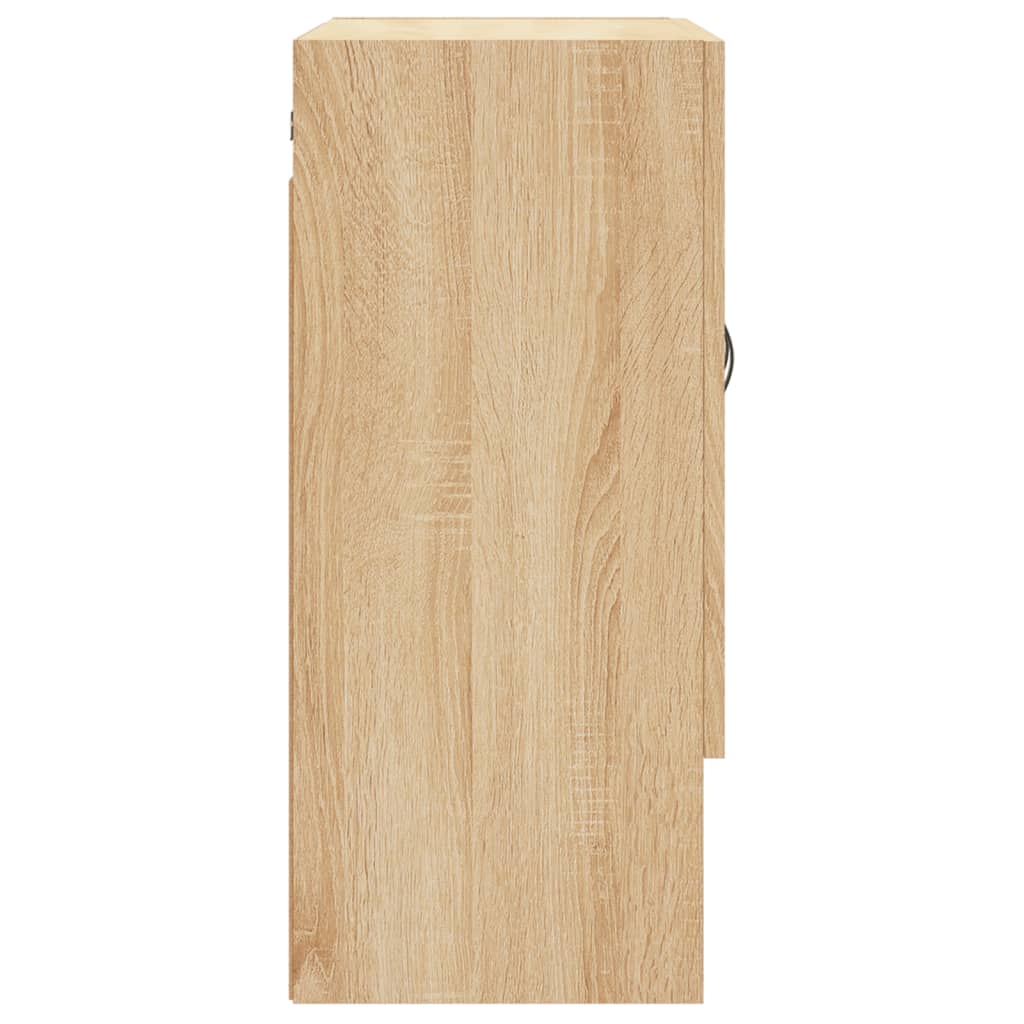 vægskab 60x31x70 cm konstrueret træ sonoma-eg