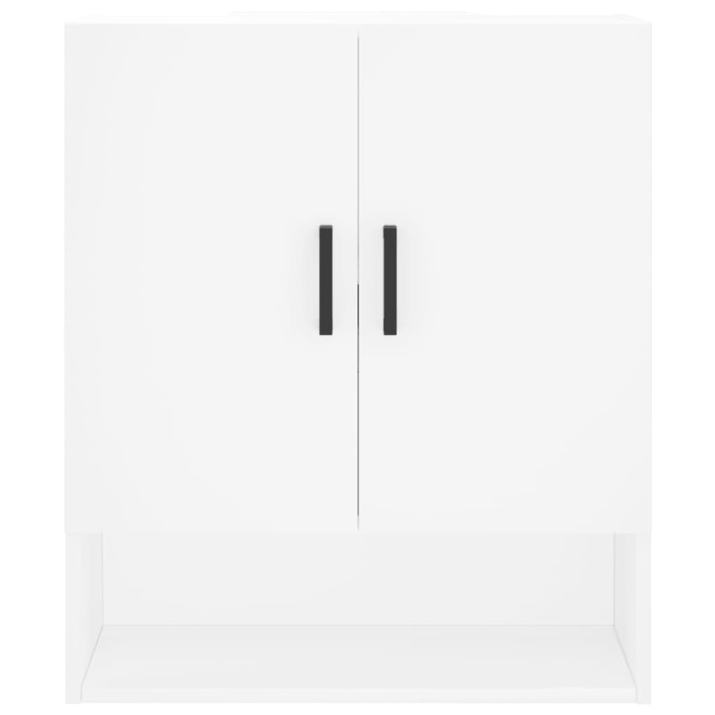 vægskab 60x31x70 cm konstrueret træ hvid