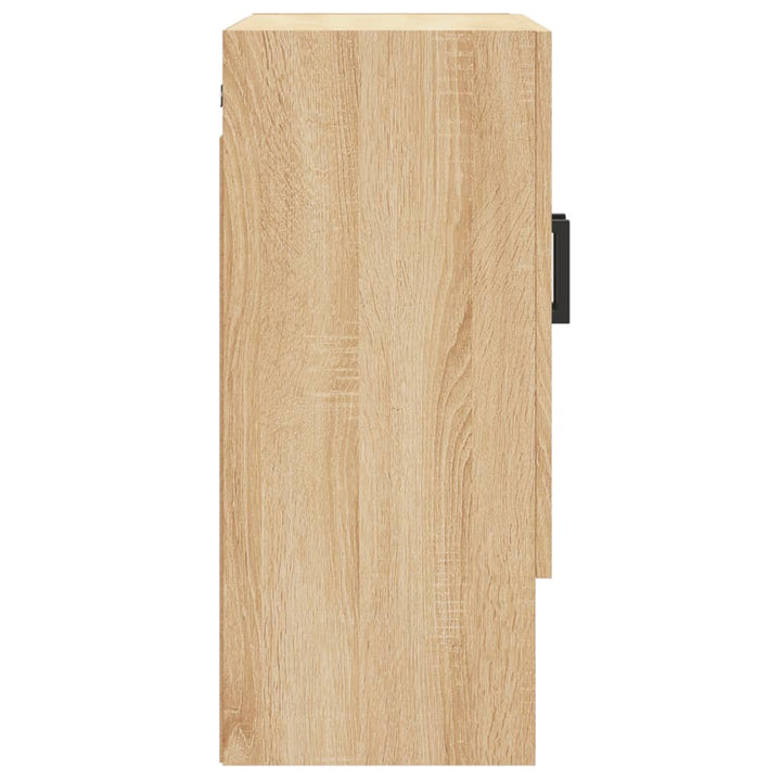 vægskab 60x31x70 cm konstrueret træ sonoma-eg