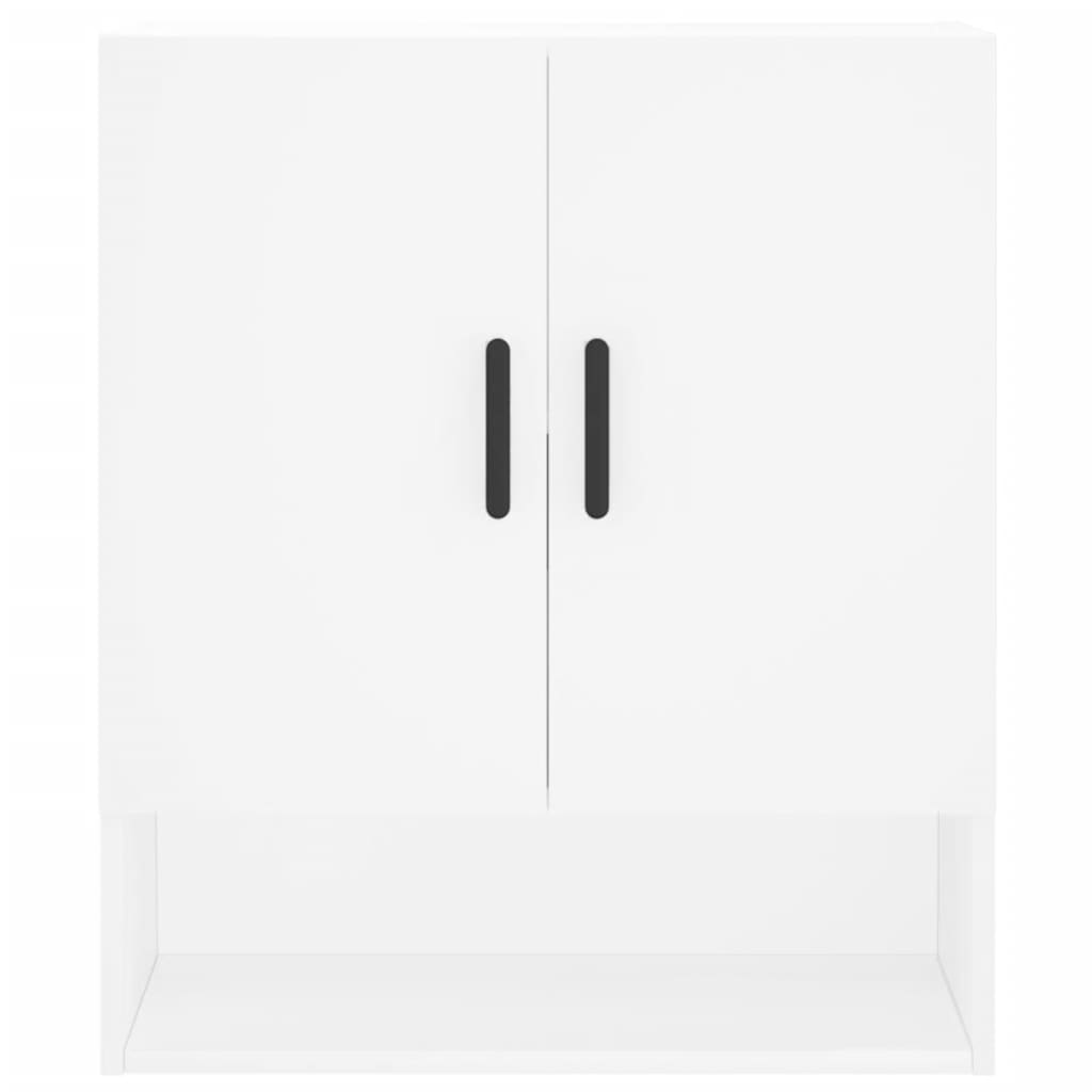 vægskab 60x31x70 cm konstrueret træ hvid