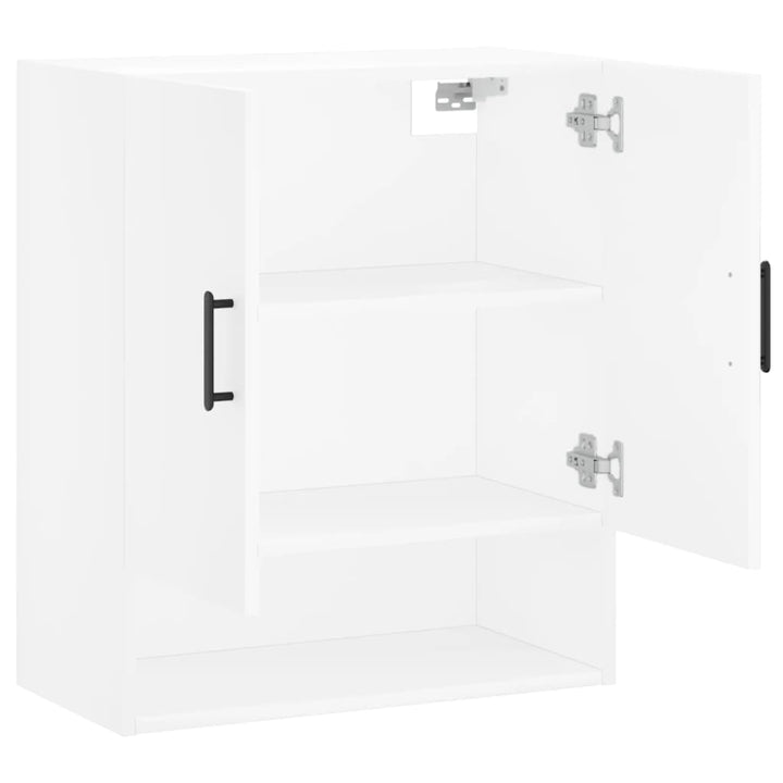 vægskab 60x31x70 cm konstrueret træ hvid