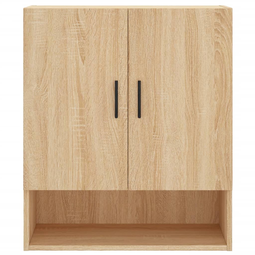 vægskab 60x31x70 cm konstrueret træ sonoma-eg