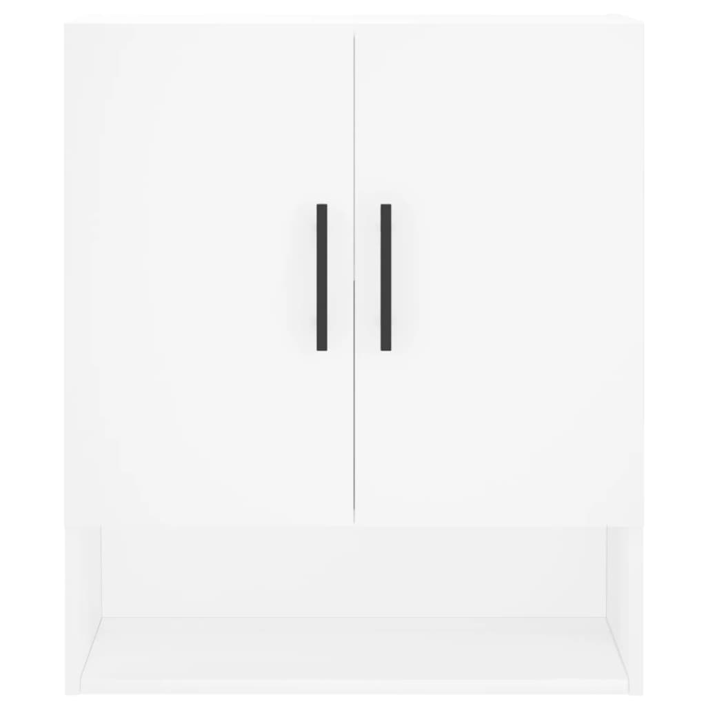 vægskab 60x31x70 cm konstrueret træ hvid