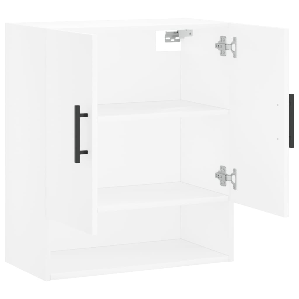 vægskab 60x31x70 cm konstrueret træ hvid