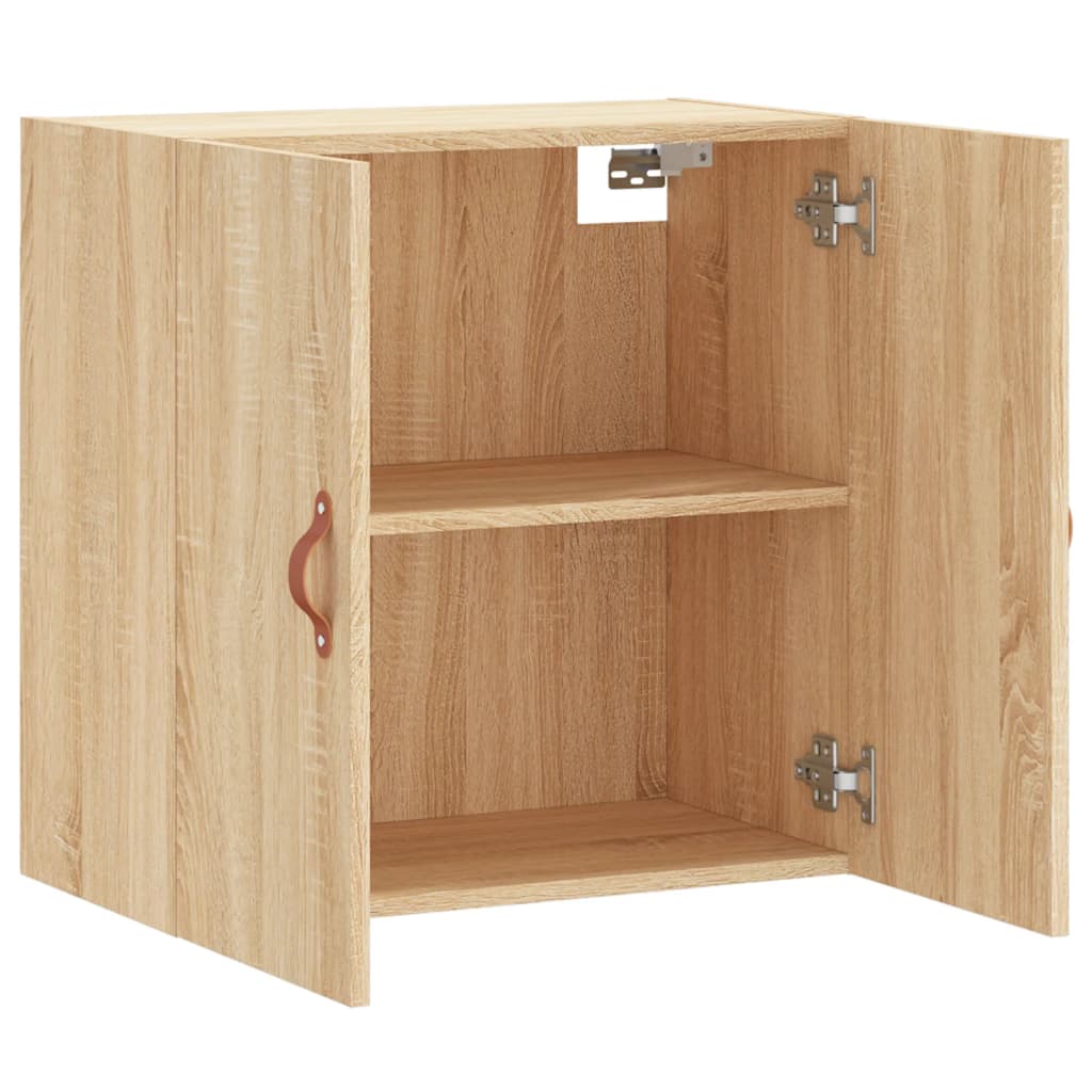 vægskab 60x31x60 cm konstrueret træ sonoma-eg