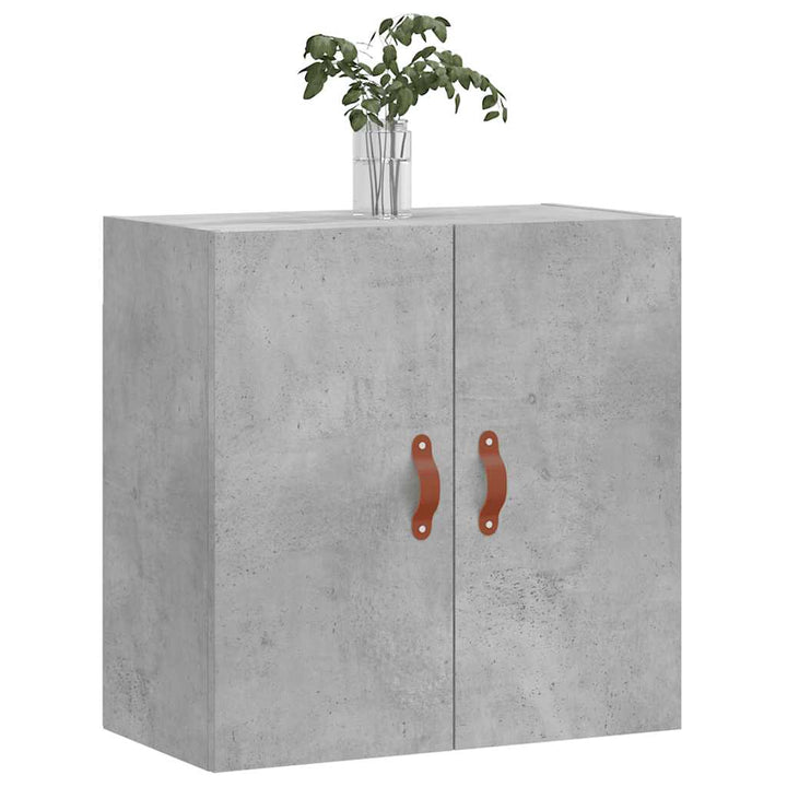 vægskab 60x31x60 cm konstrueret træ betongrå