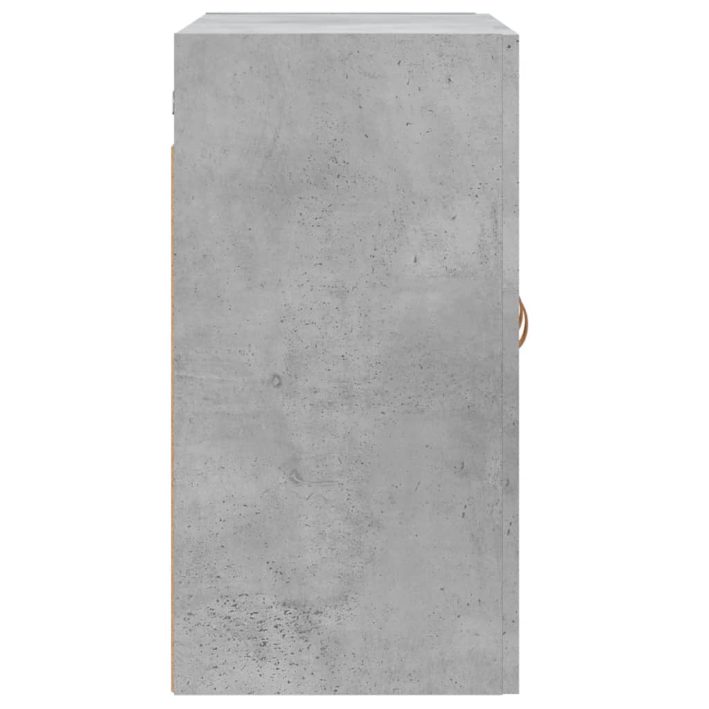vægskab 60x31x60 cm konstrueret træ betongrå