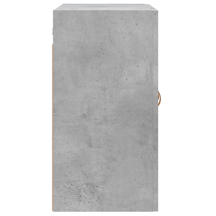 vægskab 60x31x60 cm konstrueret træ betongrå