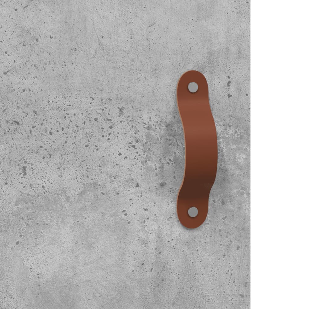 vægskab 60x31x60 cm konstrueret træ betongrå