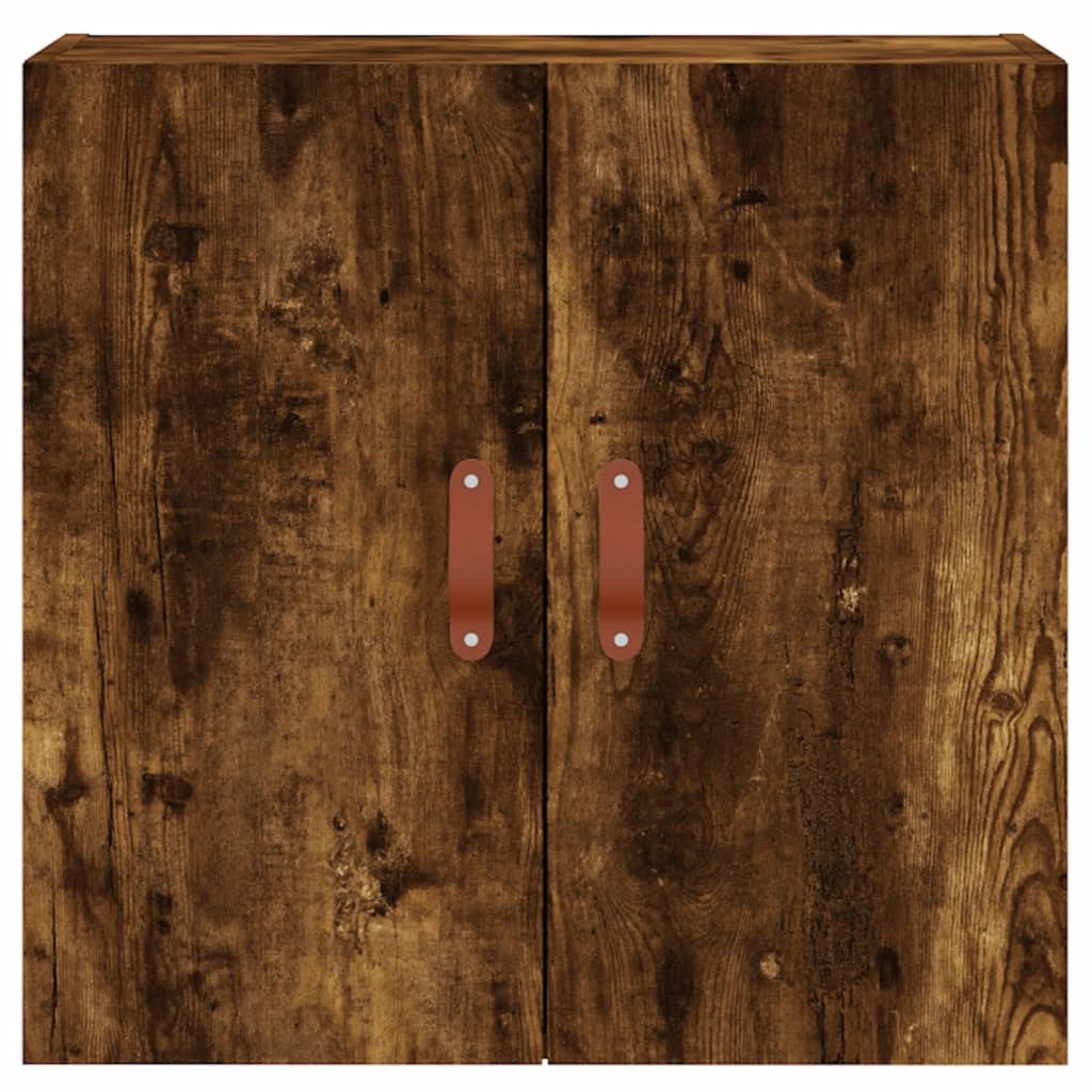 vægskab 60x31x60 cm konstrueret træ røget egetræsfarve