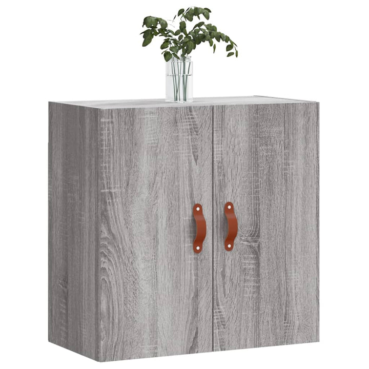 vægskab 60x31x60 cm konstrueret træ grå sonoma-eg