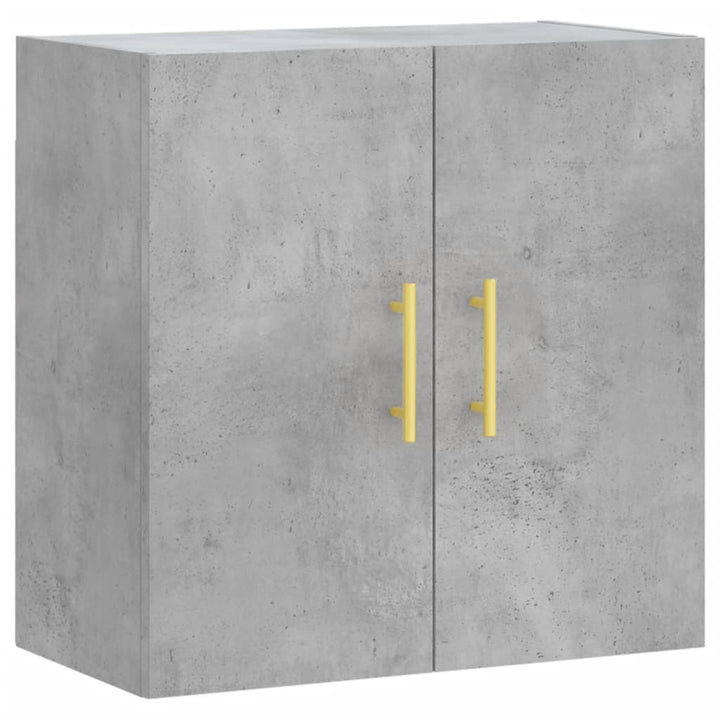 vægskab 60x31x60 cm konstrueret træ betongrå