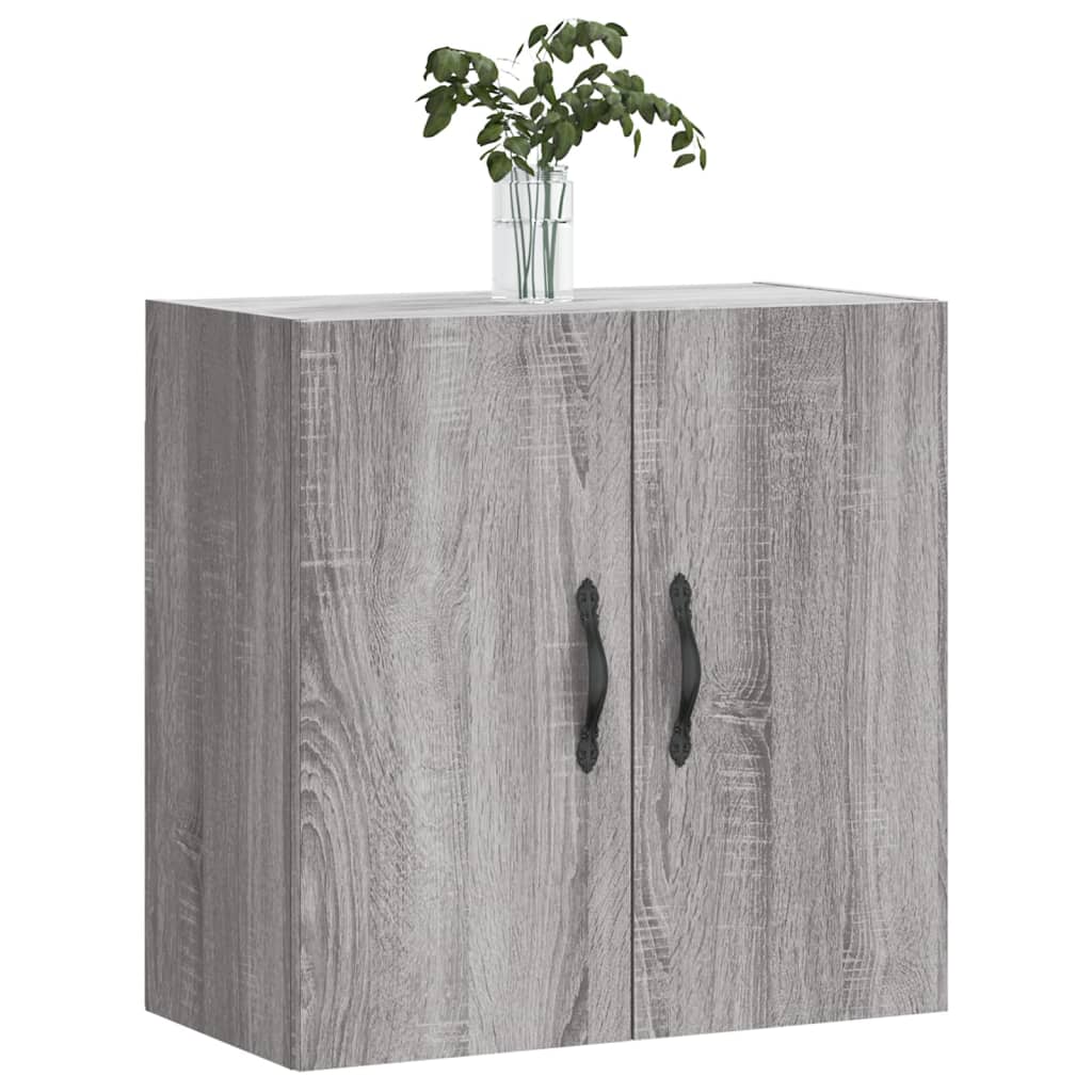 vægskab 60x31x60 cm konstrueret træ grå sonoma-eg