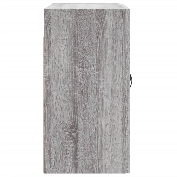 vægskab 60x31x60 cm konstrueret træ grå sonoma-eg