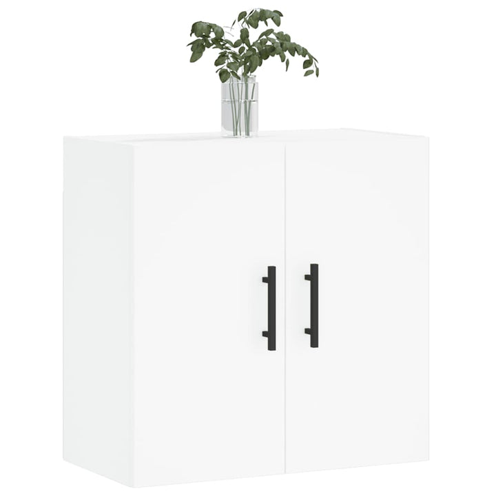 vægskab 60x31x60 cm konstrueret træ hvid