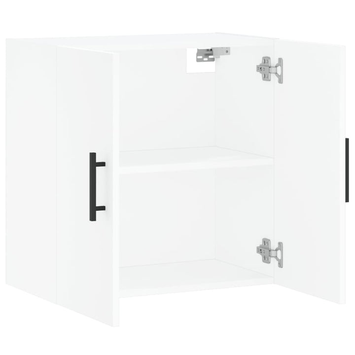 vægskab 60x31x60 cm konstrueret træ hvid