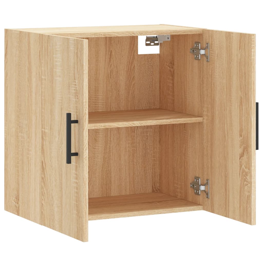 vægskab 60x31x60 cm konstrueret træ sonoma-eg