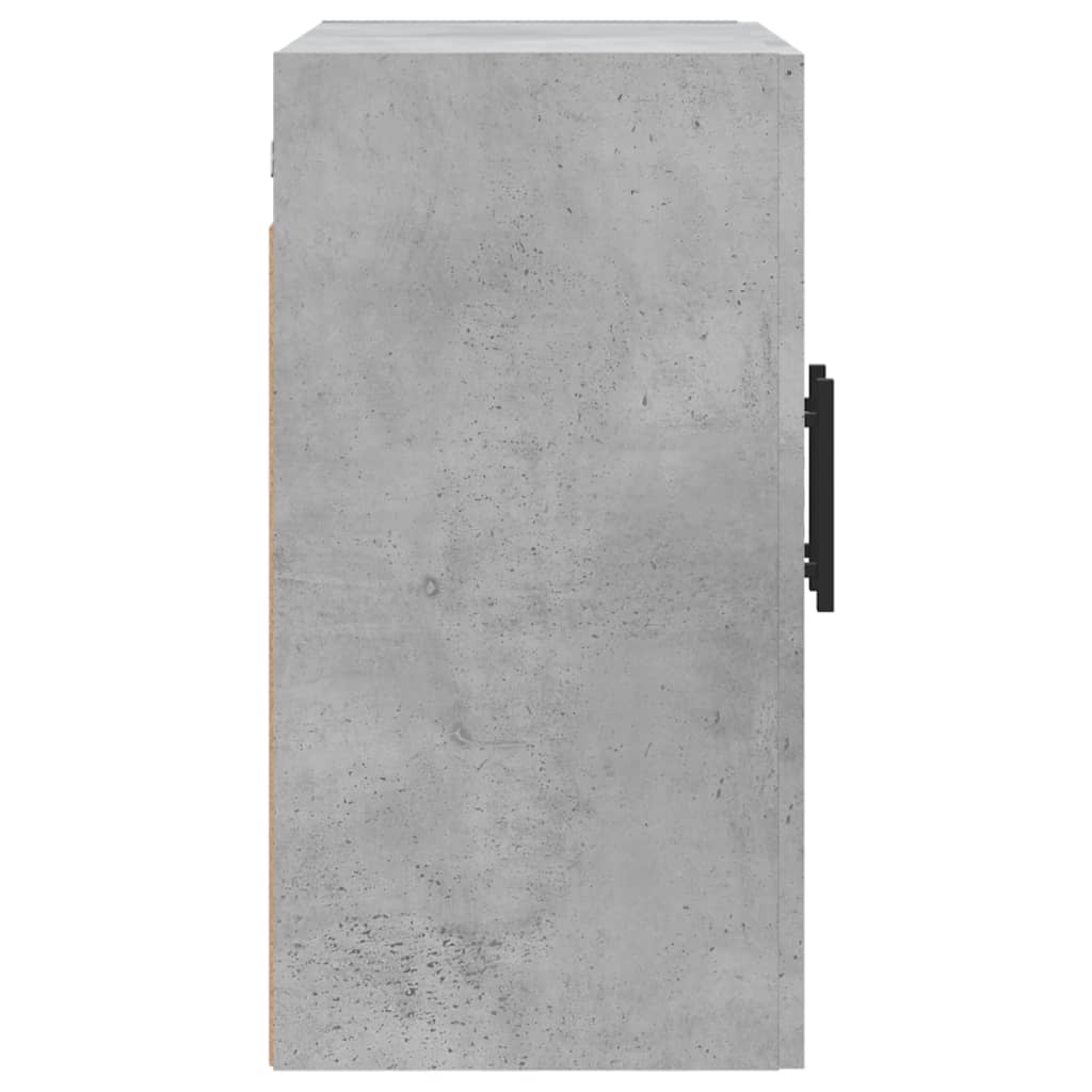 vægskab 60x31x60 cm konstrueret træ betongrå