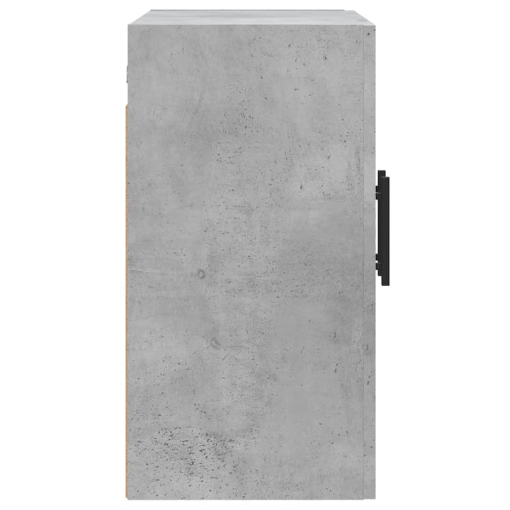 vægskab 60x31x60 cm konstrueret træ betongrå