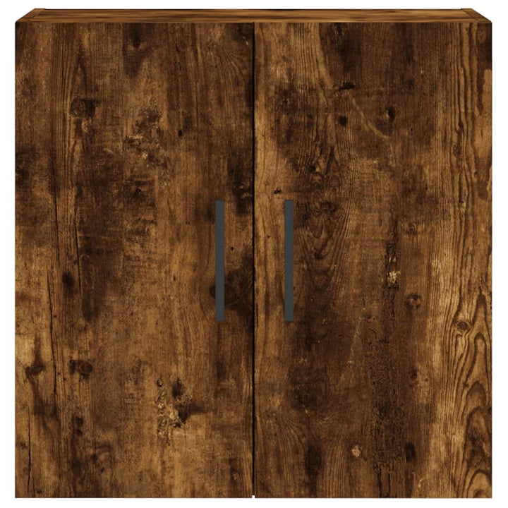 vægskab 60x31x60 cm konstrueret træ røget egetræsfarve