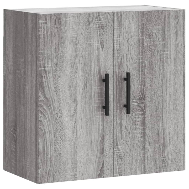 vægskab 60x31x60 cm konstrueret træ grå sonoma-eg