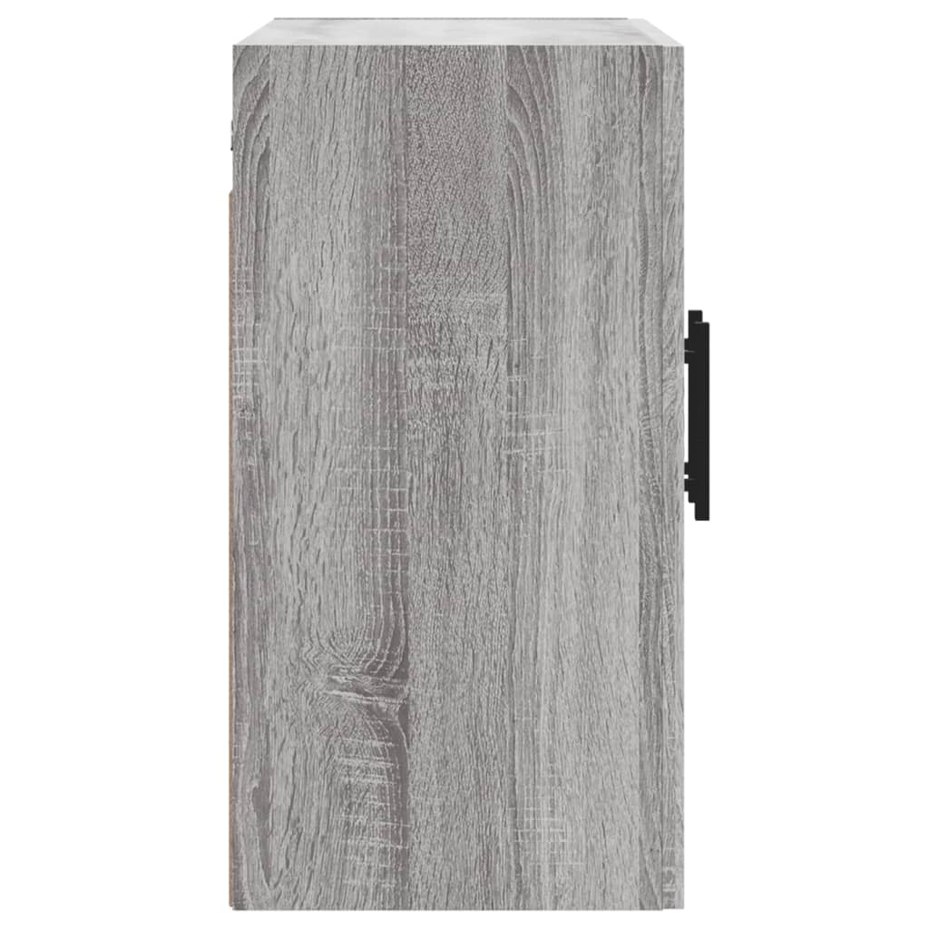 vægskab 60x31x60 cm konstrueret træ grå sonoma-eg