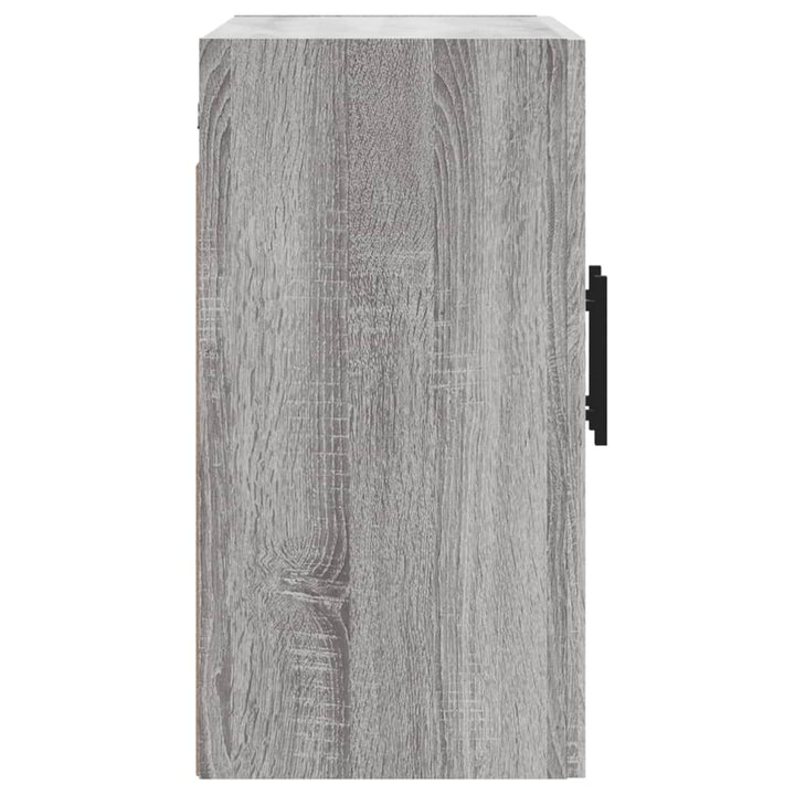 vægskab 60x31x60 cm konstrueret træ grå sonoma-eg
