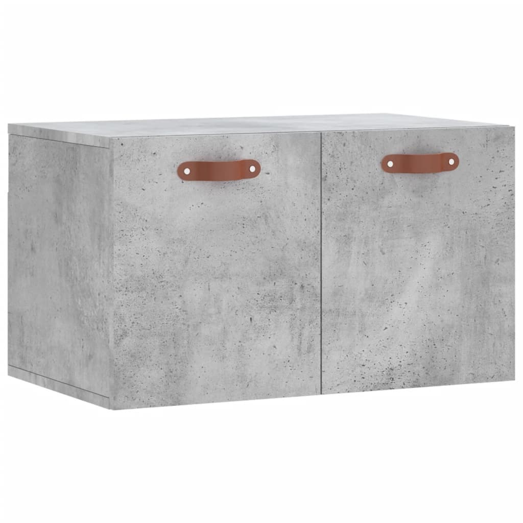 vægskab 60x36,5x35 cm konstrueret træ betongrå