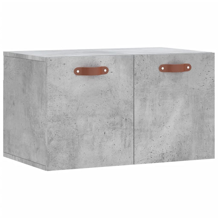 vægskab 60x36,5x35 cm konstrueret træ betongrå