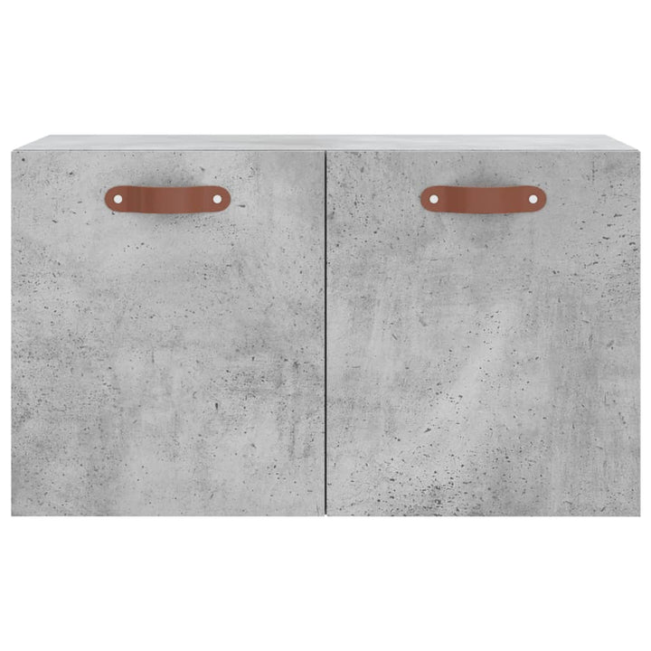 vægskab 60x36,5x35 cm konstrueret træ betongrå