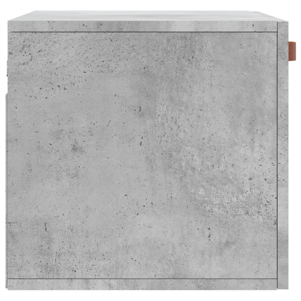 vægskab 60x36,5x35 cm konstrueret træ betongrå