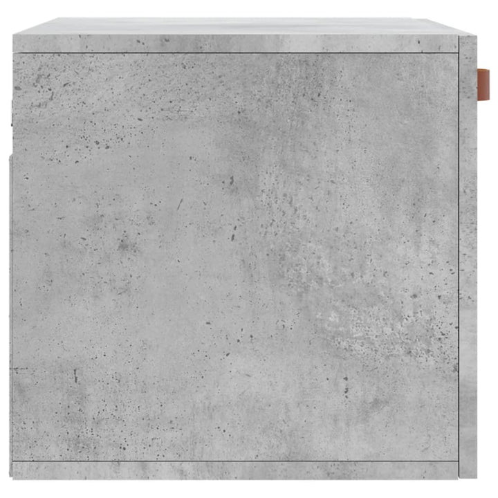 vægskab 60x36,5x35 cm konstrueret træ betongrå
