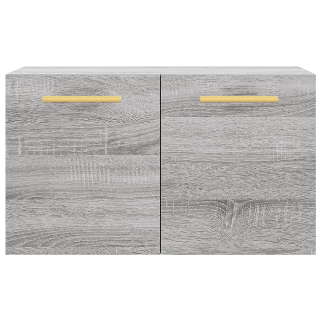 vægskab 60x36,5x35 cm konstrueret træ grå sonoma-eg