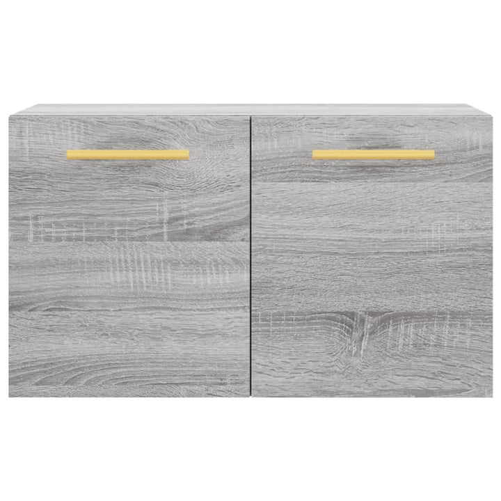 vægskab 60x36,5x35 cm konstrueret træ grå sonoma-eg