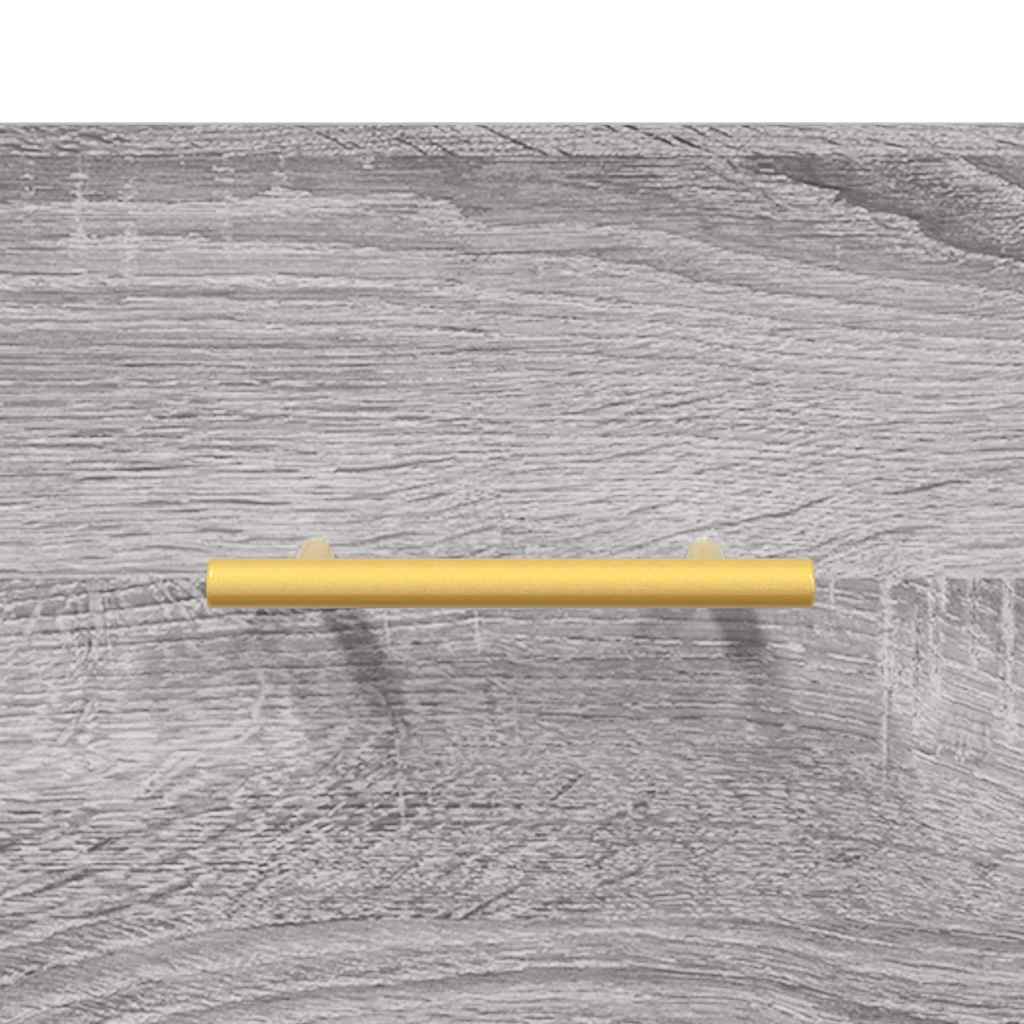 vægskab 60x36,5x35 cm konstrueret træ grå sonoma-eg