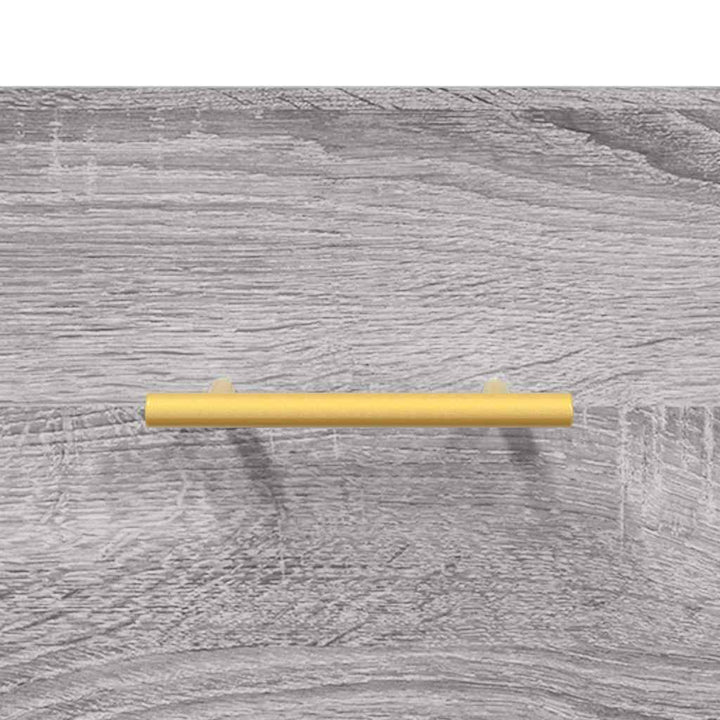 vægskab 60x36,5x35 cm konstrueret træ grå sonoma-eg