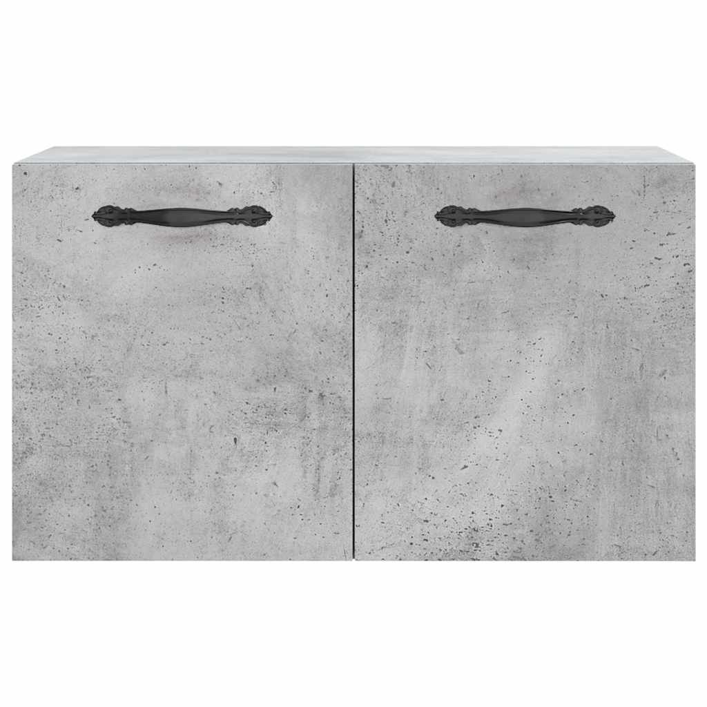 vægskab 60x36,5x35 cm konstrueret træ betongrå