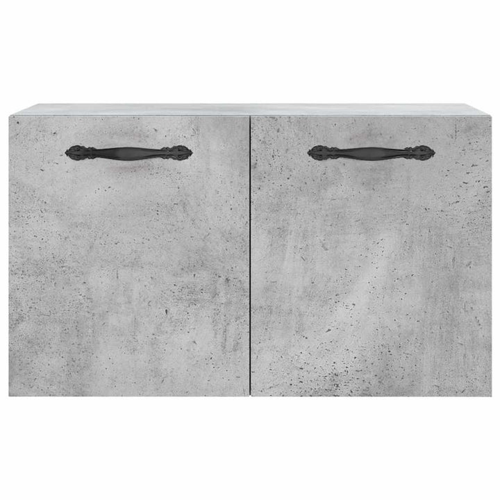 vægskab 60x36,5x35 cm konstrueret træ betongrå