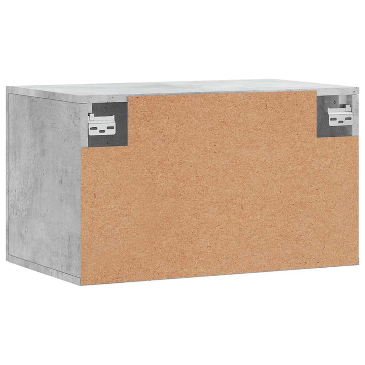 vægskab 60x36,5x35 cm konstrueret træ betongrå