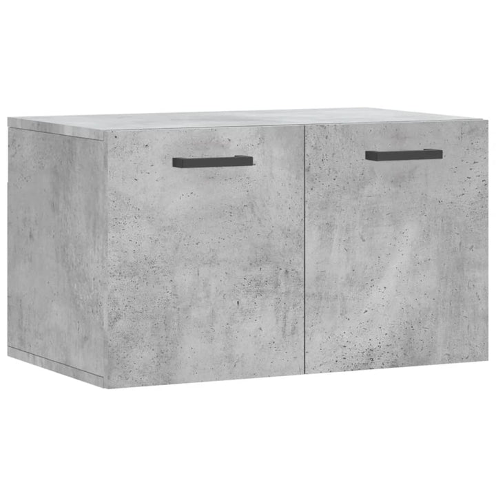 vægskab 60x36,5x35 cm konstrueret træ betongrå