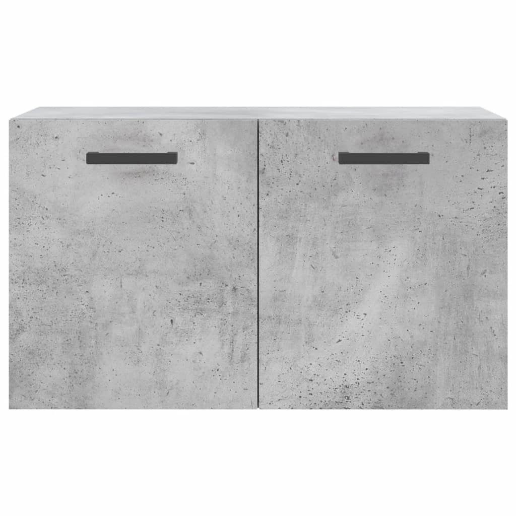 vægskab 60x36,5x35 cm konstrueret træ betongrå