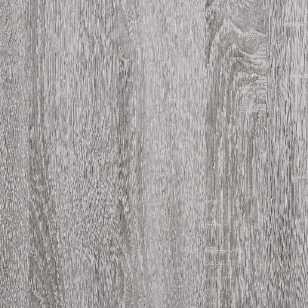 vægskab 60x36,5x35 cm konstrueret træ grå sonoma-eg