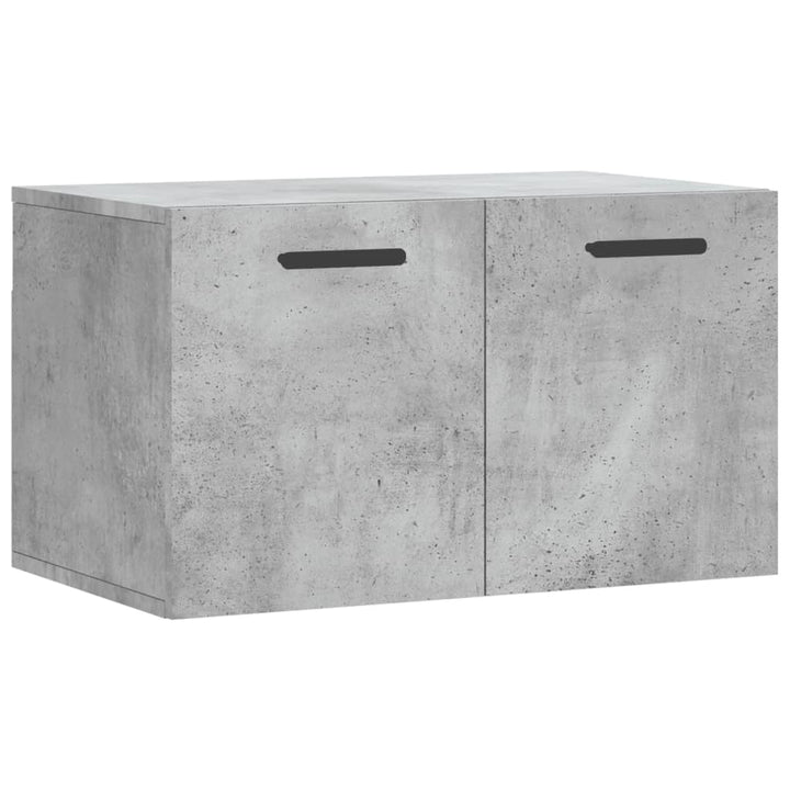 vægskab 60x36,5x35 cm konstrueret træ betongrå