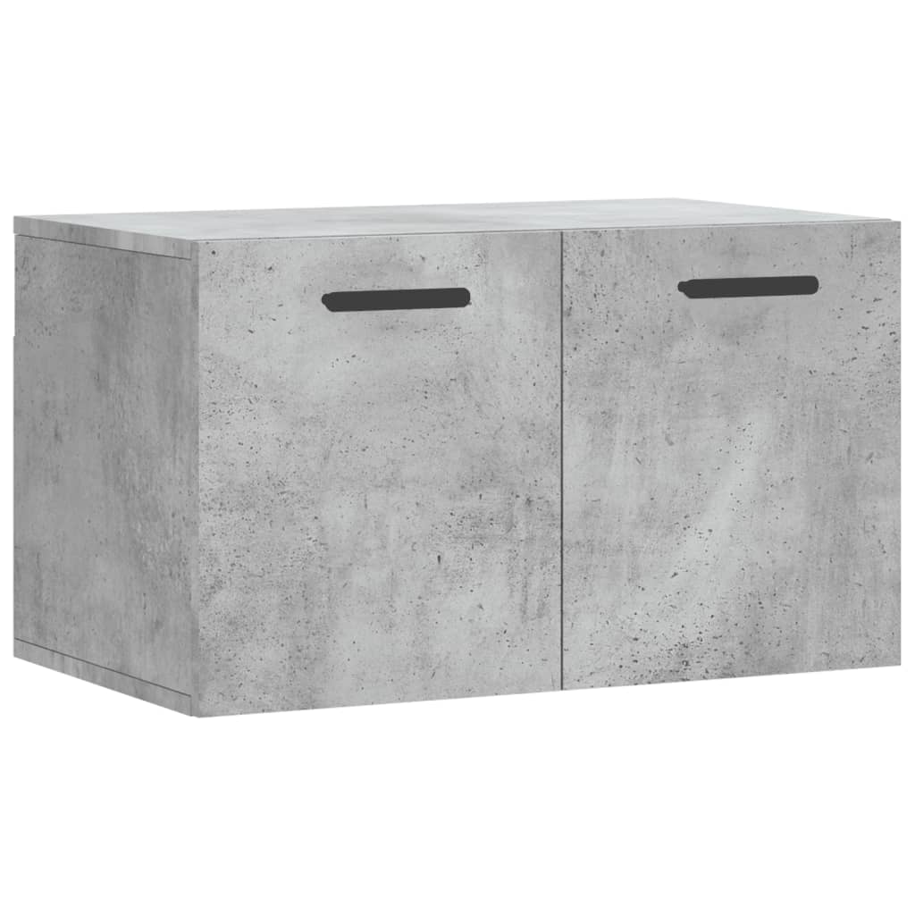 vægskab 60x36,5x35 cm konstrueret træ betongrå