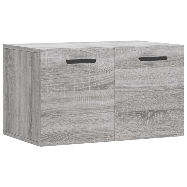 vægskab 60x36,5x35 cm konstrueret træ grå sonoma-eg